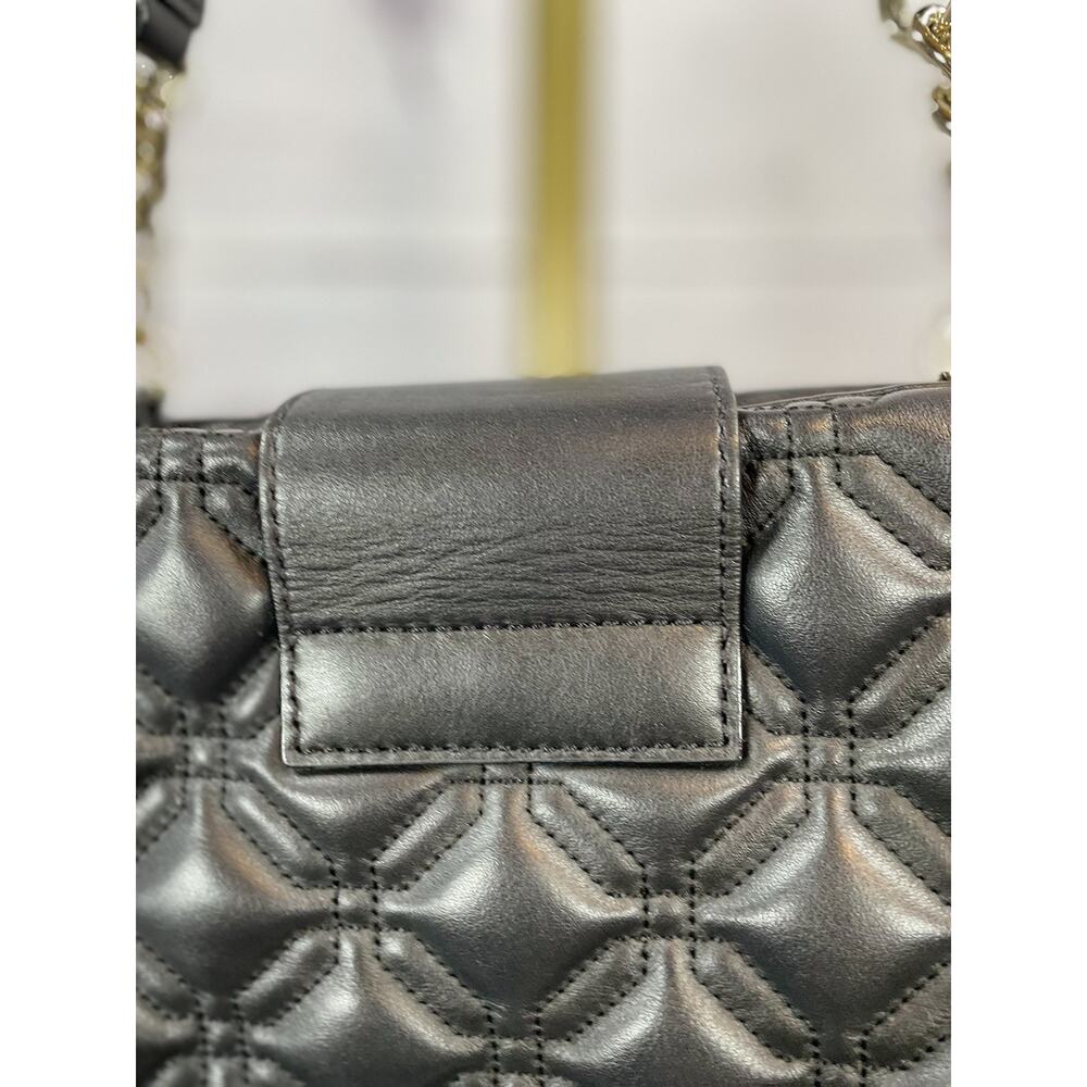 Kate Spade Astor Court Elena Black Pebbled Leather Shoulder Tote Bag - Picture 4 of 11